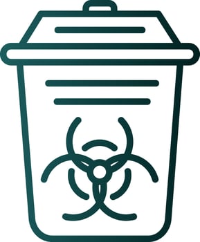 Toxic Waste Vector Icon Design