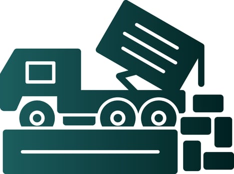Landfill Vector Icon Design