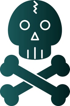 Skull Vector Icon Design