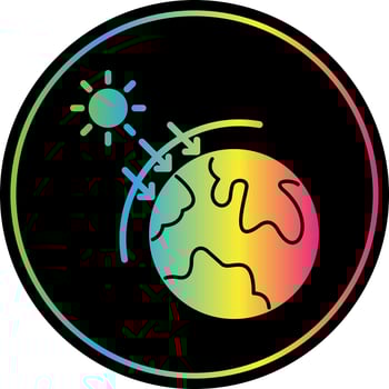 Greenhouse Effect Vector Icon Design