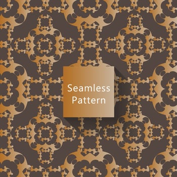 Geometric seamless pattern with textures vector