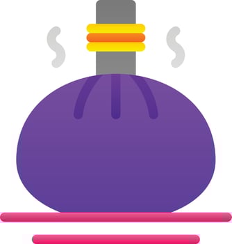 Herbal Massage Vector Icon Design