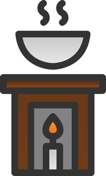 Aromatherapy Vector Icon Design