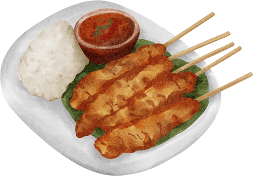 watercolor thai food png