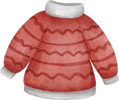 watercolor sweater winter png