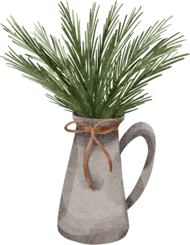 watercolor house plant png