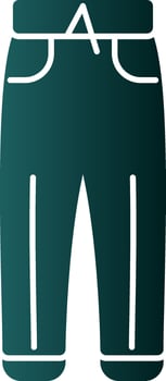Business Trousers Vector Icon Design