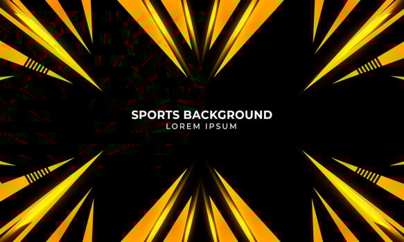 Orange Gradient sports background vector. Modern shinny sport background. Dark sport background vector