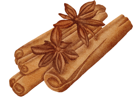 watercolor cinnamon clip art png