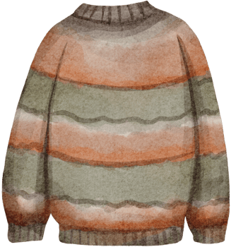 watercolor sweater clip art png