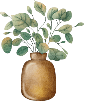 watercolor plant clip art png