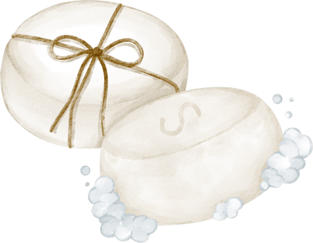 watercolor soap spa png