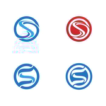 Business corporate S letter logo vector