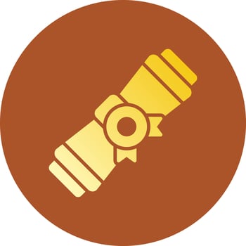 Scroll Creative Icon Design vector