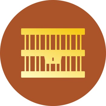 Jail Creative Icon Design vector