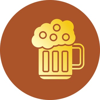 Beer Creative Icon Design vector