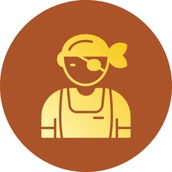 Pirate Creative Icon Design vector