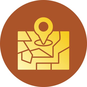 Street Map Creative Icon Design vector