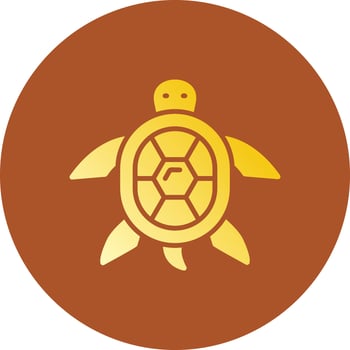 Turtle Creative Icon Design vector