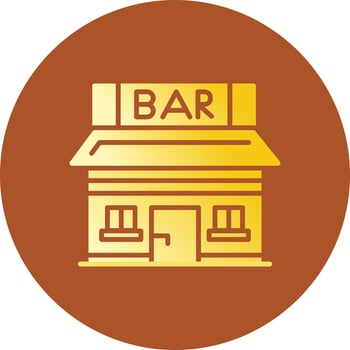 Bar Creative Icon Design vector
