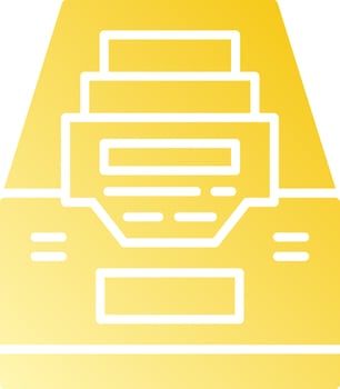 Files Box Creative Icon Design vector
