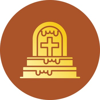 Cementery Creative Icon Design vector