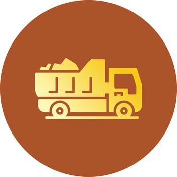 Truck Creative Icon Design vector