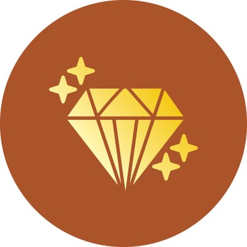 Diamond Creative Icon Design vector
