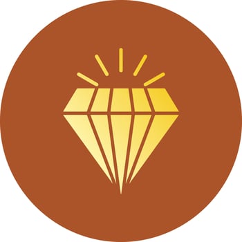 Diamond Creative Icon Design vector