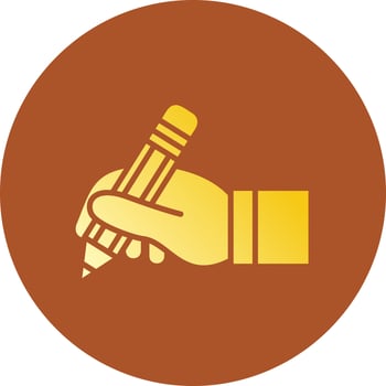 Pencil Creative Icon Design vector