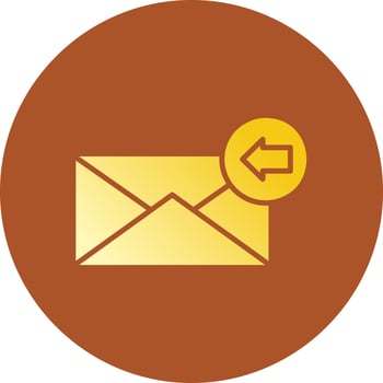 Reply Creative Icon Design vector