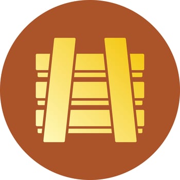 Railway Creative Icon Design vector