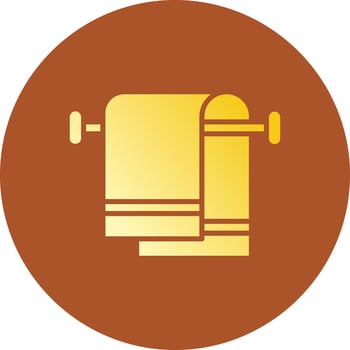 Towel Creative Icon Design vector