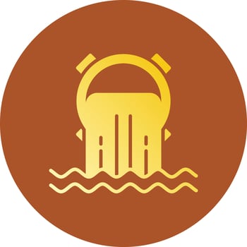 Sewer Creative Icon Design vector
