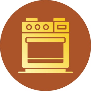 Stove Creative Icon Design vector