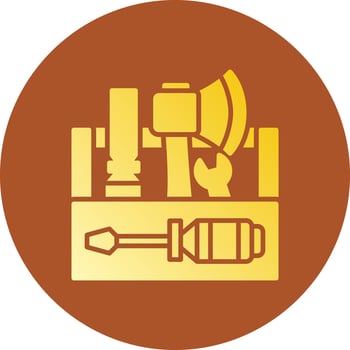 Toolbox Creative Icon Design vector