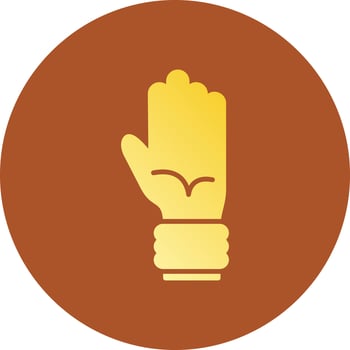Wristband Creative Icon Design vector