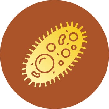 Bacteria Creative Icon Design vector