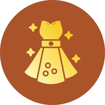 Dress Creative Icon Design vector