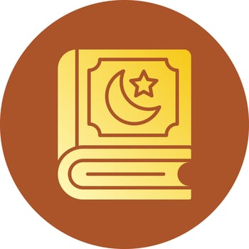 Quran Creative Icon Design vector