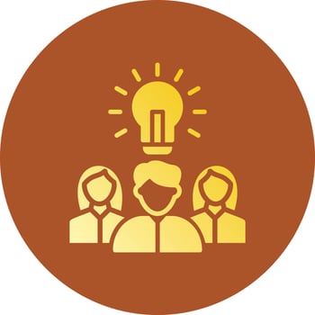 Teamwork Creative Icon Design vector