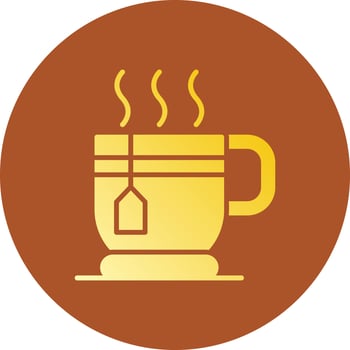 Hot Drink Creative Icon Design vector