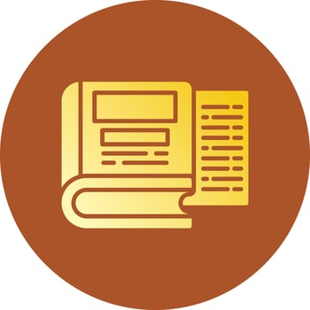 Guideline Creative Icon Design vector