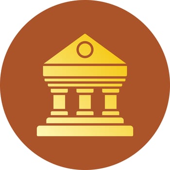 Court Creative Icon Design vector