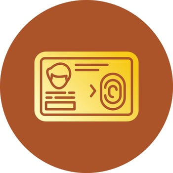 Smart Card Creative Icon Design vector