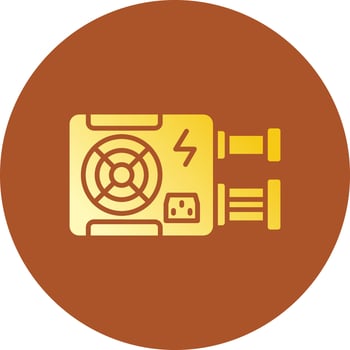 Power Supply Creative Icon Design vector