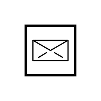 Email and message icon vector design