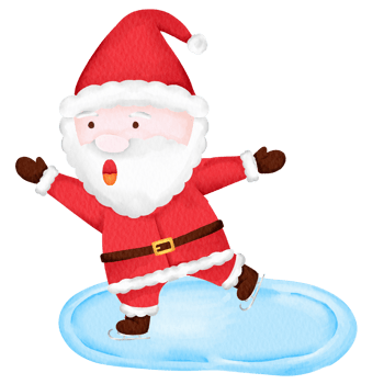 watercolor santa claus png