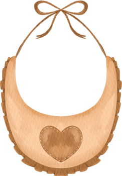 watercolor bib baby png