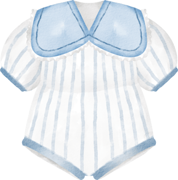 watercolor baby cloth png